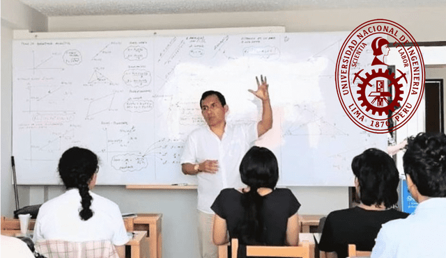 Más de 145 estudiantes han ingresado a la UNI bajo la enseñanza del docente Aníbal Malger. Foto: composición LR/Latina/UNI