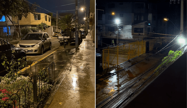 Reportan fuertes lluvias en Lima durante la madrugada. Foto: Composición LR