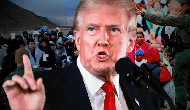 La administración Donald Trump implementará la Operación Aurora y revivirá la Ley de Enemigos Extranjeros para deportar inmigrantes en Estados Unidos. Foto: composición LR/CNN