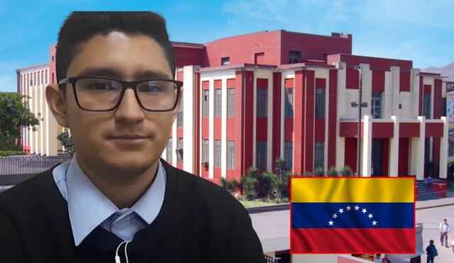 Joven venezolano ingresó a la UNI a los 19 años tras dos años de preparación académica. Foto: composición LR