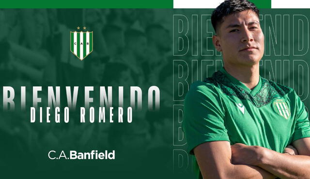 Diego Romero jugará en Banfield a préstamo por todo el 2025 tras permanecer en Universitario por cinco temporadas. Foto: Banfield