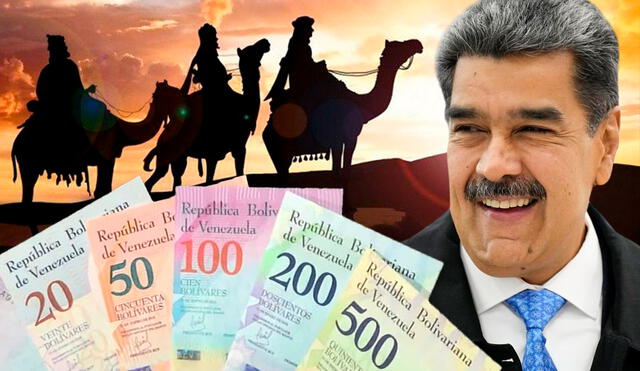 El Bono de Reyes, de ser confirmado, llegaría a través del Sistema Patria. Foto: composición LR/EFE/CNN/Nicolás Maduro