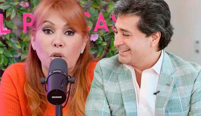 Magaly Medina y Alfredo Zambrano tienen varios años de matrimonio. Foto: Composición LR/Captura/YouTube/Captura/Instagram