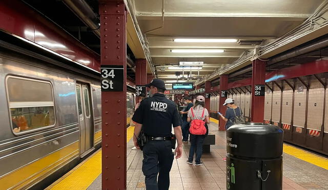 El metro de Nueva York ha experimentado un aumento en los índices de criminalidad en los últimos años, generando preocupación entre los usuarios. Foto: Diario de Nueva York