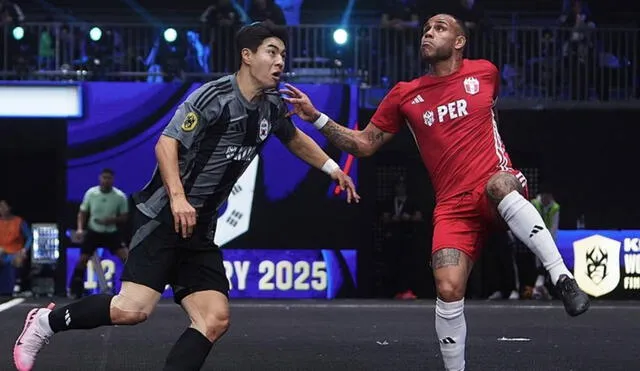 Perú enfrentó a Corea del Sur por la ronda 2 de la Kings League World Cup Nations 2025. Foto: Kings