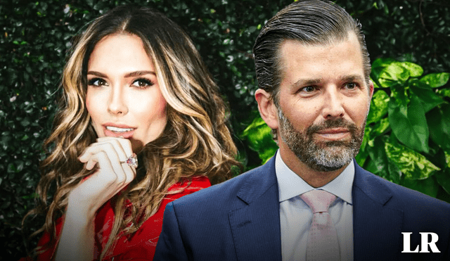 Bettina Anderson, la nueva pareja de Donald Trump Jr., ha colaborado con Hamilton Jewelers. Foto: composición LR/difusión