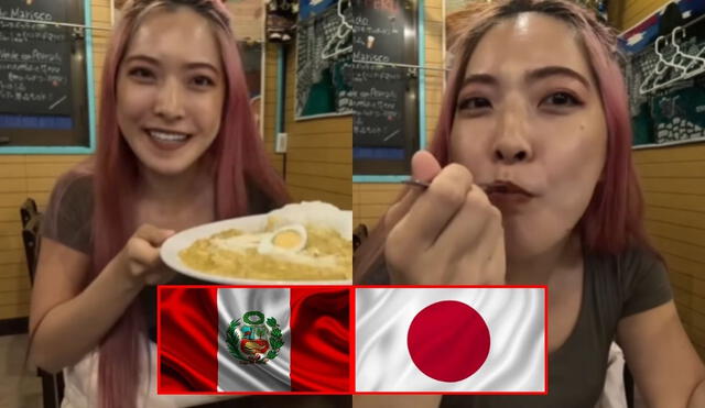 Youtuber japonesa prueba comida peruana en Tokio y la compara con Japón. Foto: composición LR / captura