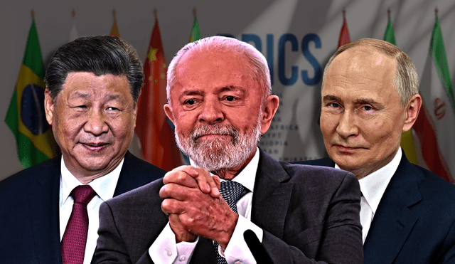 Con esta ampliación, los BRICS se posicionan como un actor cada vez más relevante en el panorama global, ya que impulsan una agenda que prioriza el desarrollo equitativo y la cooperación. Foto: composición LR/AFP/EFE.