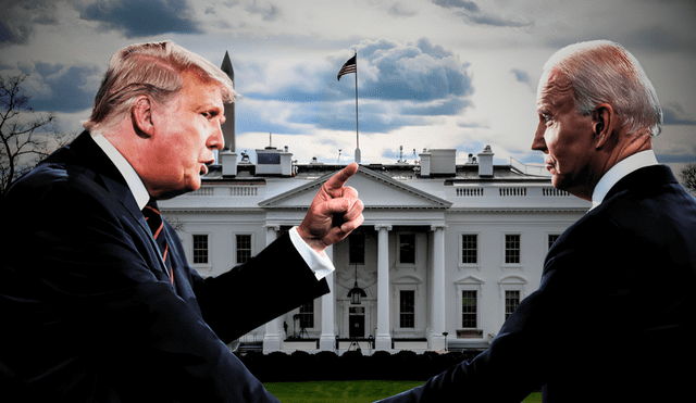 Donald Trump aseguró que Joe Biden es el "peor presidente en la historia de Estados Unidos". Foto: composición LR/difusión