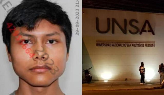 Condenan a 20 años de cárcel a feminicida que asesinó a su pareja en universidad de Arequipa. Foto:PNP/PJ