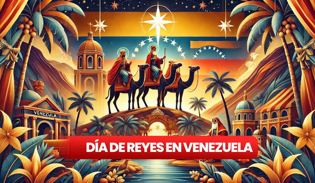 Celebra el Día de Reyes en Venezuela con las frases e imágenes más bonitas generadas con inteligencia artificial. Foto: composición LR/Dall-E