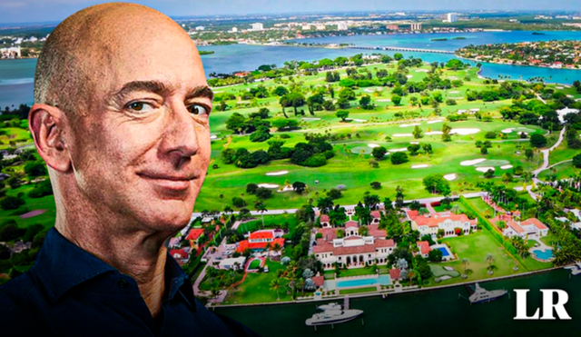 Bezos ha adquirido 3 lotes en la isla por un total de 237 millones de dólares en Indian Creek Island. Foto: composición LR