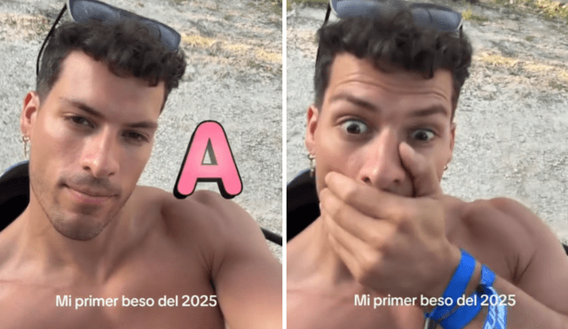 El video de Patricio Parodi sobre su primer beso del 2025 desata rumores. Foto: Composición LR/TikTok