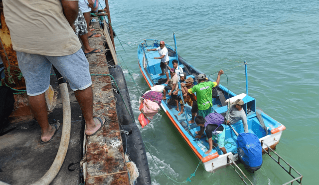 Créditos buscan mitigar las pérdidas económicas de los pescadores frente a oleajes.