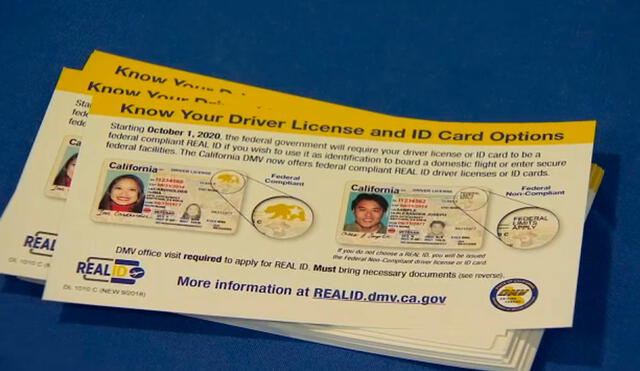 La Real ID es un nuevo tipo de licencia de conducir o tarjeta de identificación que cumple con estándares de seguridad federales. Foto: ABC 30