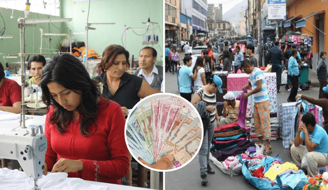 El IPE señala que los trabajadores formales componen el 26% de la población ocupada. Foto: composición LR/Andina