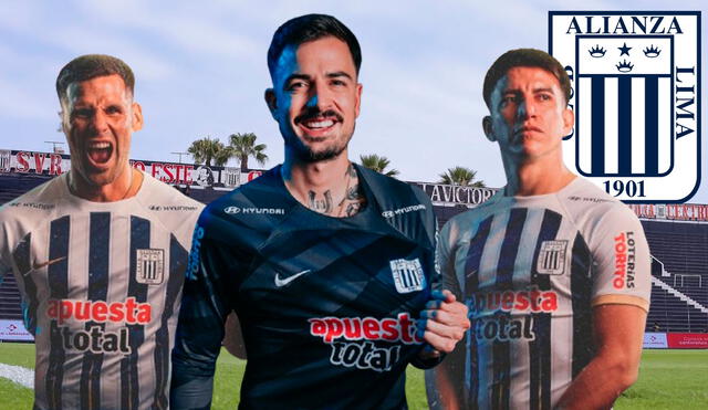 Alianza Lima jugará ante Emelec en la Tarde Blanquiazul 2025. Foto: composición GLR.