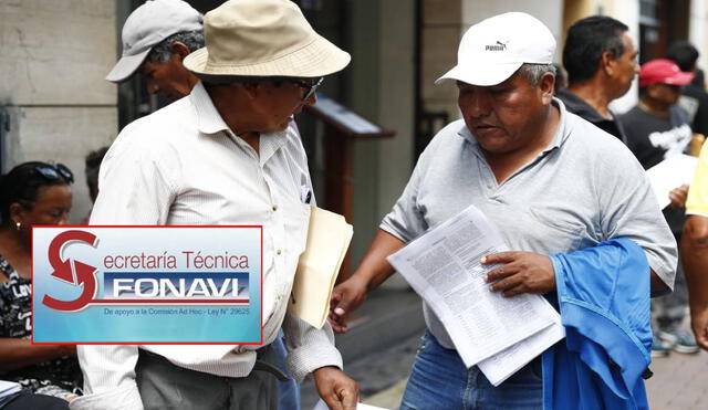 Beneficiarios del Fonavi pueden hacer el cobro en el Banco de la Nación. Foto: Composición LR/Andina.