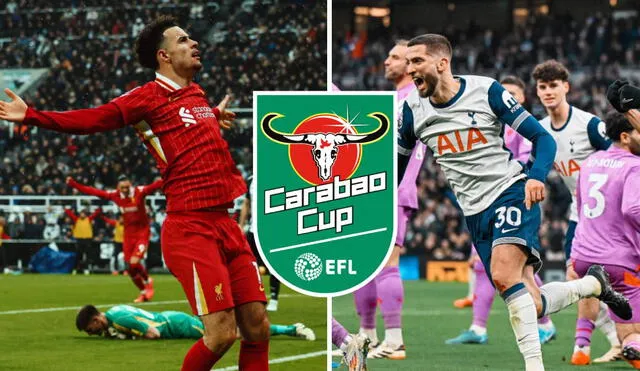 Liverpool visitará al Tottenham por la semifinal de ida de la Carabao Cup. Foto: composición GLR