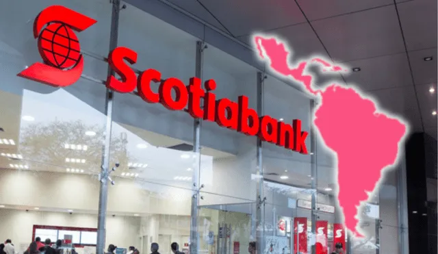 Scotiabank es un banco multinacional de servicios financieros con sede en Canadá. Foto: composición LR/Andina