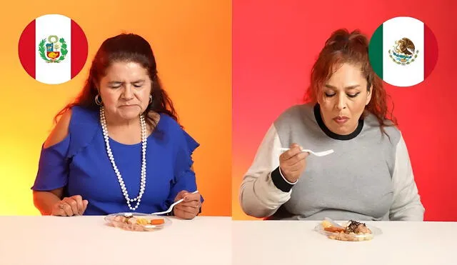 Las madres mexicanas compararon el ceviche peruano con el de su país. Foto: Composición LR / Canal de youtube - mamah!