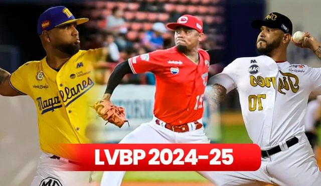 Los juegos en la LVBP 2024-25, por el Round Robin, iniciarán a las 7.00 p. m. (hora de Venezuela). Foto: composición LR