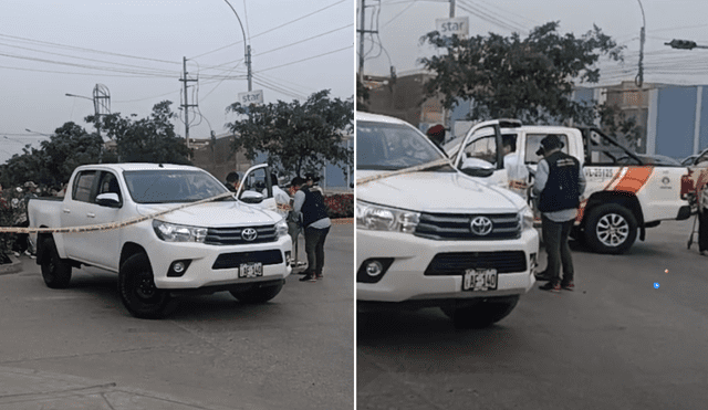 Chofer de camión de carga pesada fue detenido por la policía para la toma de declaraciones. Foto: Difusión