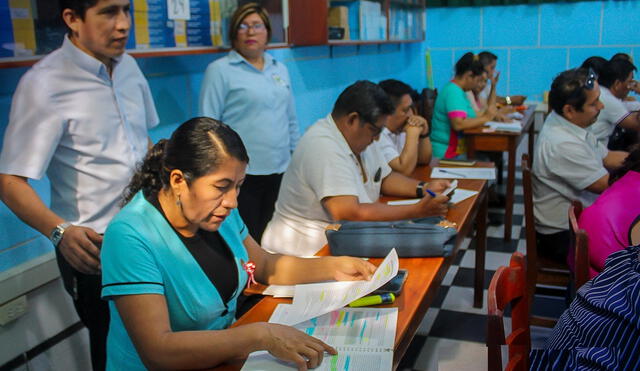 En el 2017, el 99% de docentes que rindieron evaluación de desempeño aprobaron. Foto: Minedu