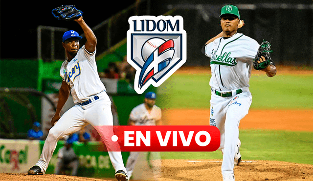 Un total de 2 juegos de la Lidom 2025 se disputarán el día de hoy. Foto: composición LR/Licey/Estrellas