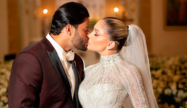 Hulk y Camila Sousa, su nueva esposa, tienen dos hijos. Foto: Instagram