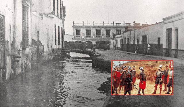 El canal de Huatica ha sido relevante durante la época colonial en el Perú. Foto: composición LR/Facebook/ABC