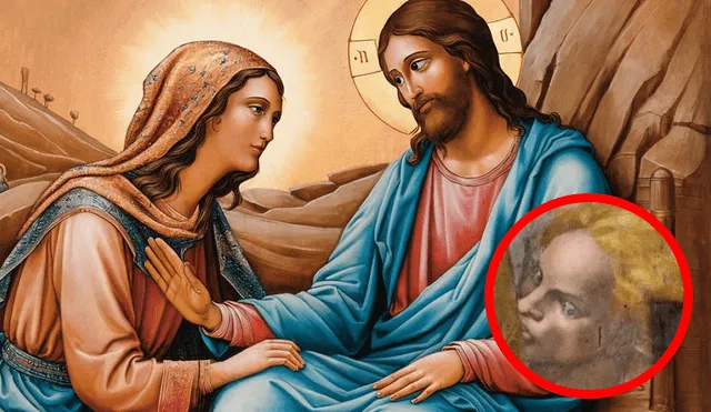 María Magdalena fue identificada junto a Cristo Redentor en "El Juicio Final", el fresco de Miguel Ángel ubicado en la Capilla Sixtina del Vaticano. Foto: Diariocrítico.com.