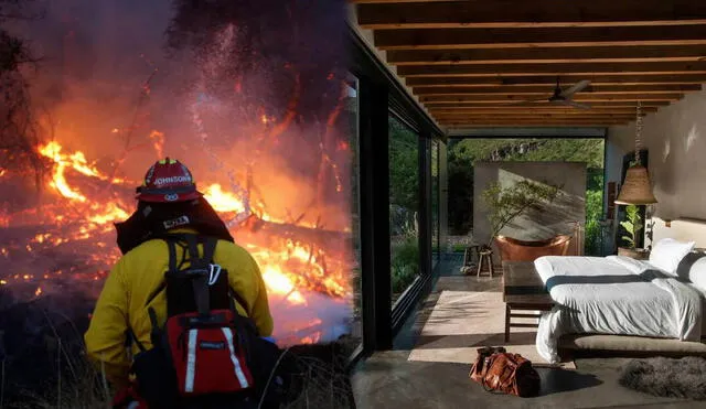 Incendios en Los Ángeles: Airbnb apoya con alojamiento gratuito. Foto: composición LR/ Airbnb org