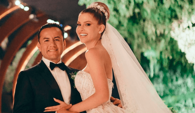 Brunella Horna cuenta con 28 años mientras que su esposo Richard Acuña con 40. Foto: Instagram.