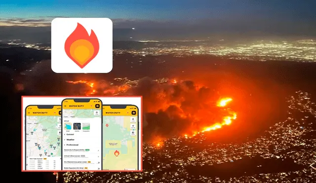 Así es App que cubre en vivo los incendios forestales | Foto: CNN