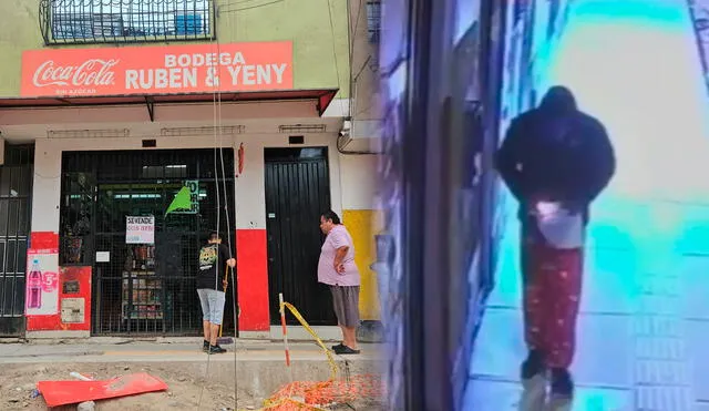 Cuarto ataque de extorsionadores a bodega en cinco meses/Composición LR/Foto: Rosa Quincho