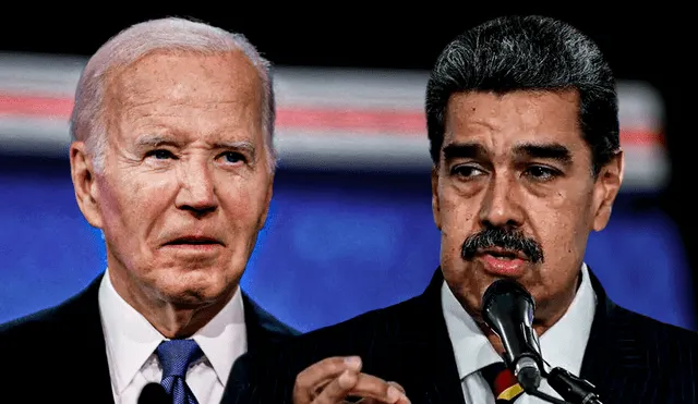 Maduro culpa al gobierno de Joe Biden de financiar a naciones en su contra para sacarlo del poder. Foto: composición LR/Jazmín Ceras/AFP