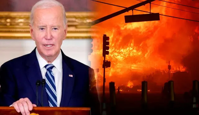 Biden tenía previsto reunirse con el papa Francisco y líderes italianos para abordar temas globales, pero los incendios en California lo hicieron desistir de su viaje. Foto: composición LR/ CNN