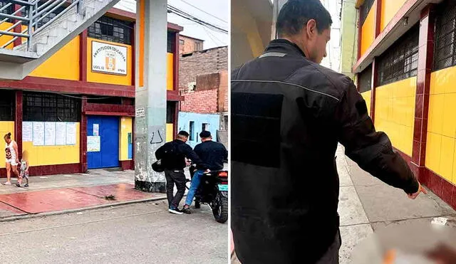 Crimen en exteriores de colegio alertó a padres de familia. Foto: La República