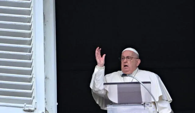 El papa Francisco hace un llamado a la solidaridad y acción por la crisis en Venezuela durante su mensaje de inicio de año. Foto: AFP