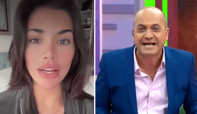 Samantha Batallanos exigió medidas contra 'Metiche' por sus comentarios. Foto: Composición LR/Samantha Batallanos/Instagram/Captura Panamericana TV