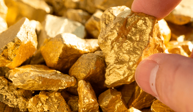 El oro fue movido hacia la superficie terrestre gracias a las condiciones reductoras producidas por el azufre. Foto: IStock