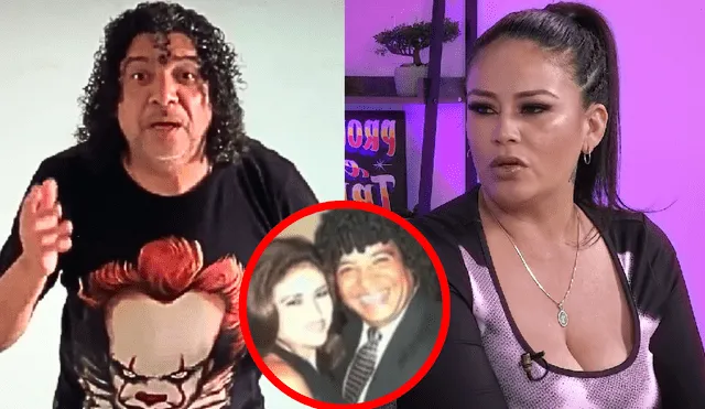 Milagros Pedreschi reveló que mantuvo un romance por 3 años con Carlos Vílchez. Foto: Composición LR/Carlos Vílchez/Instagram/Captura Youtube