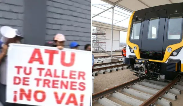 MTC programó una reunión con los vecinos para el 17 de enero, quienes piden que la obra se traslade a Ancón. Foto: captura/andina.