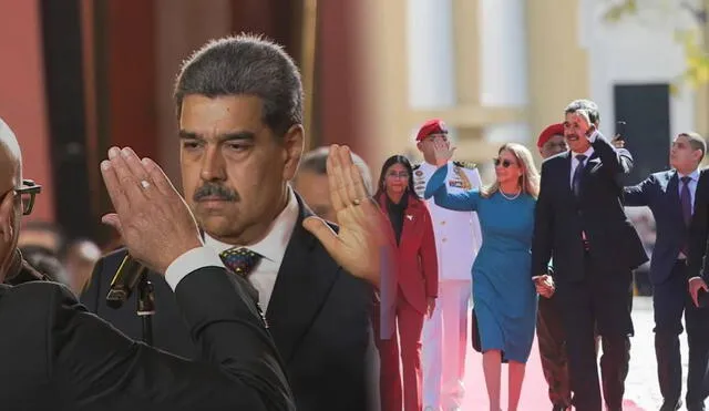 Nicolás Maduro juramentó como presidente de Venezuela en una ceremonia adelantada y breve ante las críticas de ilegalidad y denuncias de fraude. Foto: composición LR / Agencia EFE / teleSur