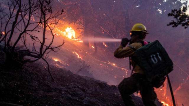 El incendio en Los Ángeles ha generado diversos daños en USA. Foto: CDN