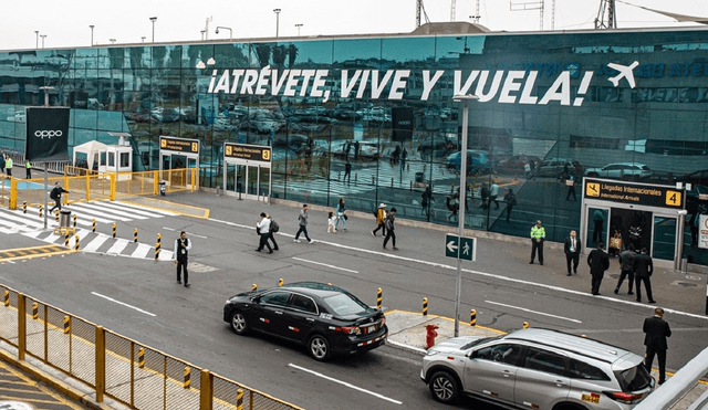 Aeropuerto Jorge Chávez, lugar de tránsito para peruanos y extranjeros. Foto: Difusión