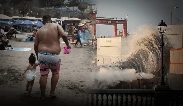 Playas del Perú se verán afectadas por olas de hasta 3 metros. Foto: Marco Cotrina / Miguel Vasquez