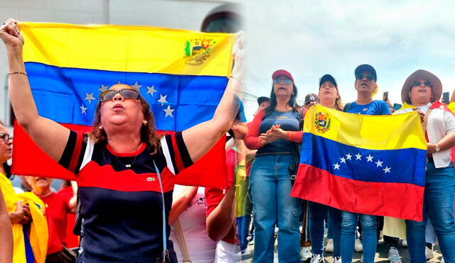 Ciudadanos venezolanos rechazan dictadura de Nicolás Maduro/Composición LR/Foto: Fiorella Alvarado