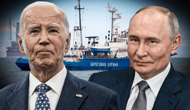 En una entrevista para la Casa Blanca, Joe Biden afirmó que Putin está en una "mala posición" tras las sanciones energéticas a Moscú. Foto: Composición LR